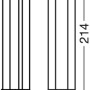 Abbildung der Osram LED-Lampe Linear Task Light mit Maßangaben.