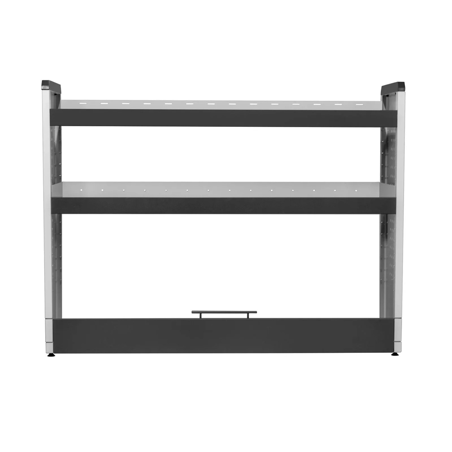 PROREGAL Fahrzeugregal Kfz 2 Ebenen HxBxT 110x144x40cm Lichtgrau/Anthrazit