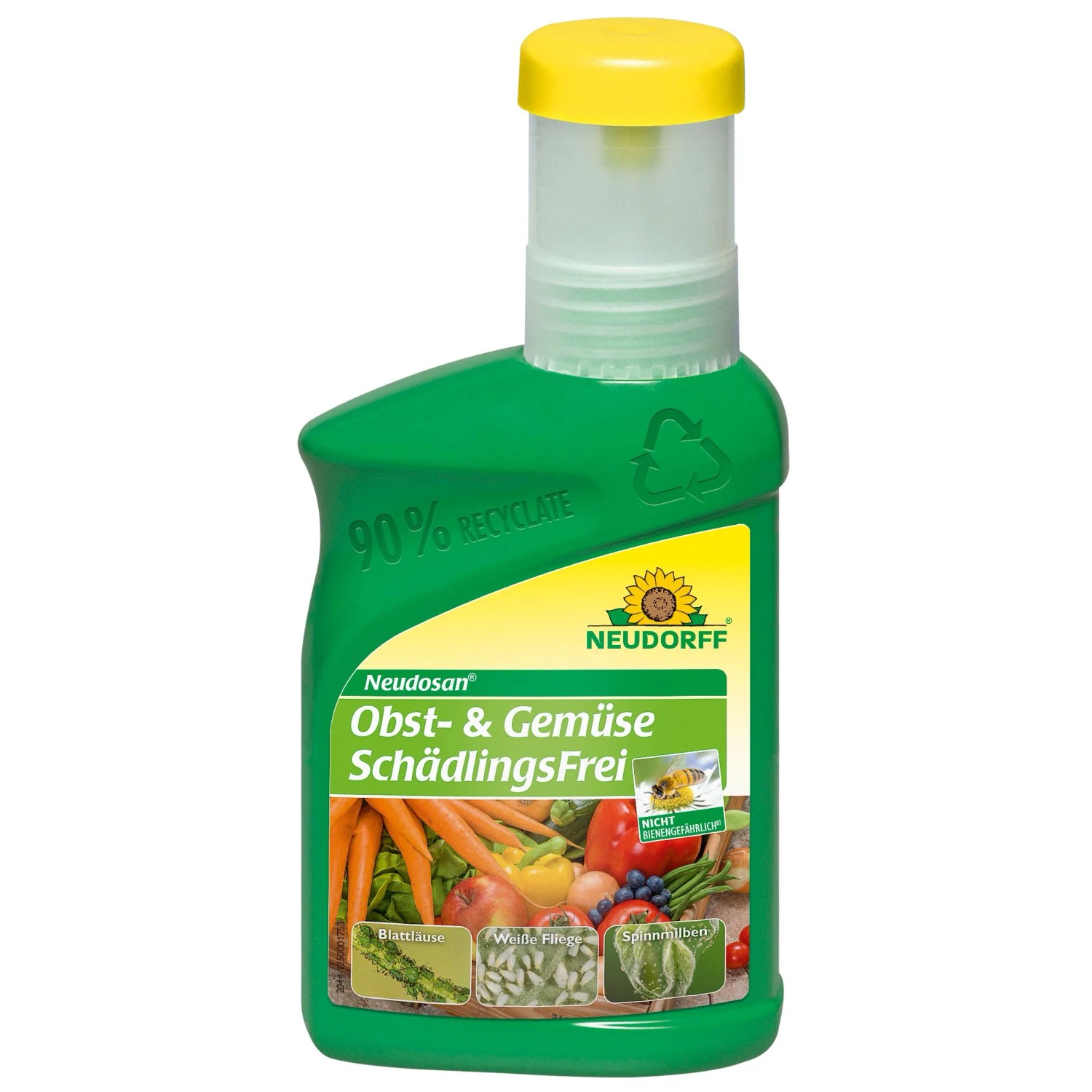 Neudorff Insektenspray Neudosan Obst- & GemüseSchädlingsFrei 250 ml, 0.25 l, Bekämpft saugende Insekten wie Blattläuse, Weiße Fliegen und Spinnmilben an Obst und Gemüse