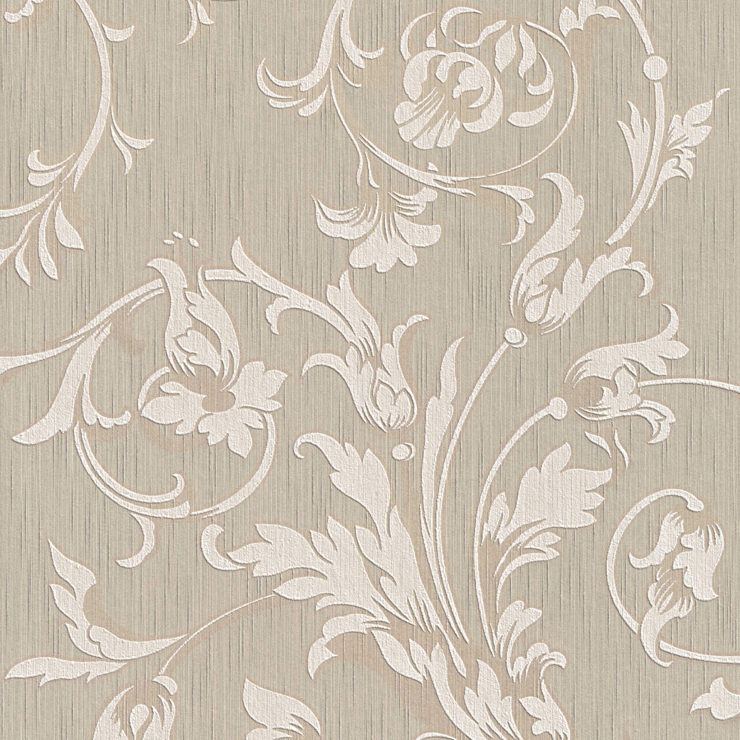 Tadessi Tapete Blumen Lenni M1 No 3794 Vliestapete Beige Klassik Vintage St günstig online kaufen