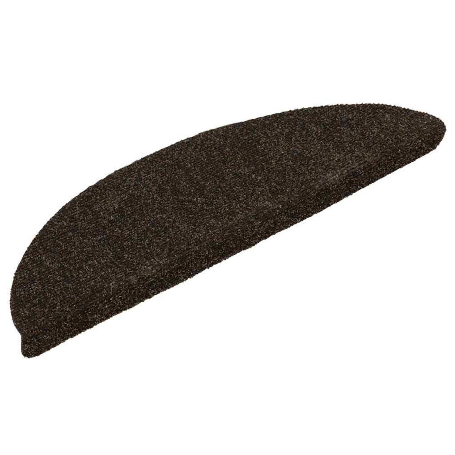 vidaXL Stufenmatten Selbstklebend 30 Stk 56x17x3 cm Dunkelbraun Halbrund 33 günstig online kaufen