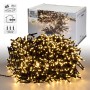 ECD Germany LED Büschel Lichterkette, 22m, 3000 warmweiße LEDs, IP44 für Weihnachtsbeleuchtung.