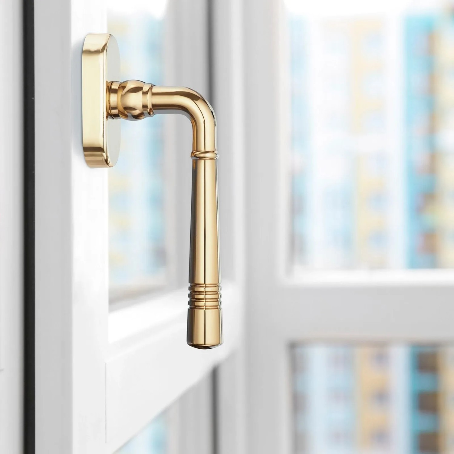 SOTECH Fenstergriff FREJA Messing Poliert mit Befestigungsmaterial_3