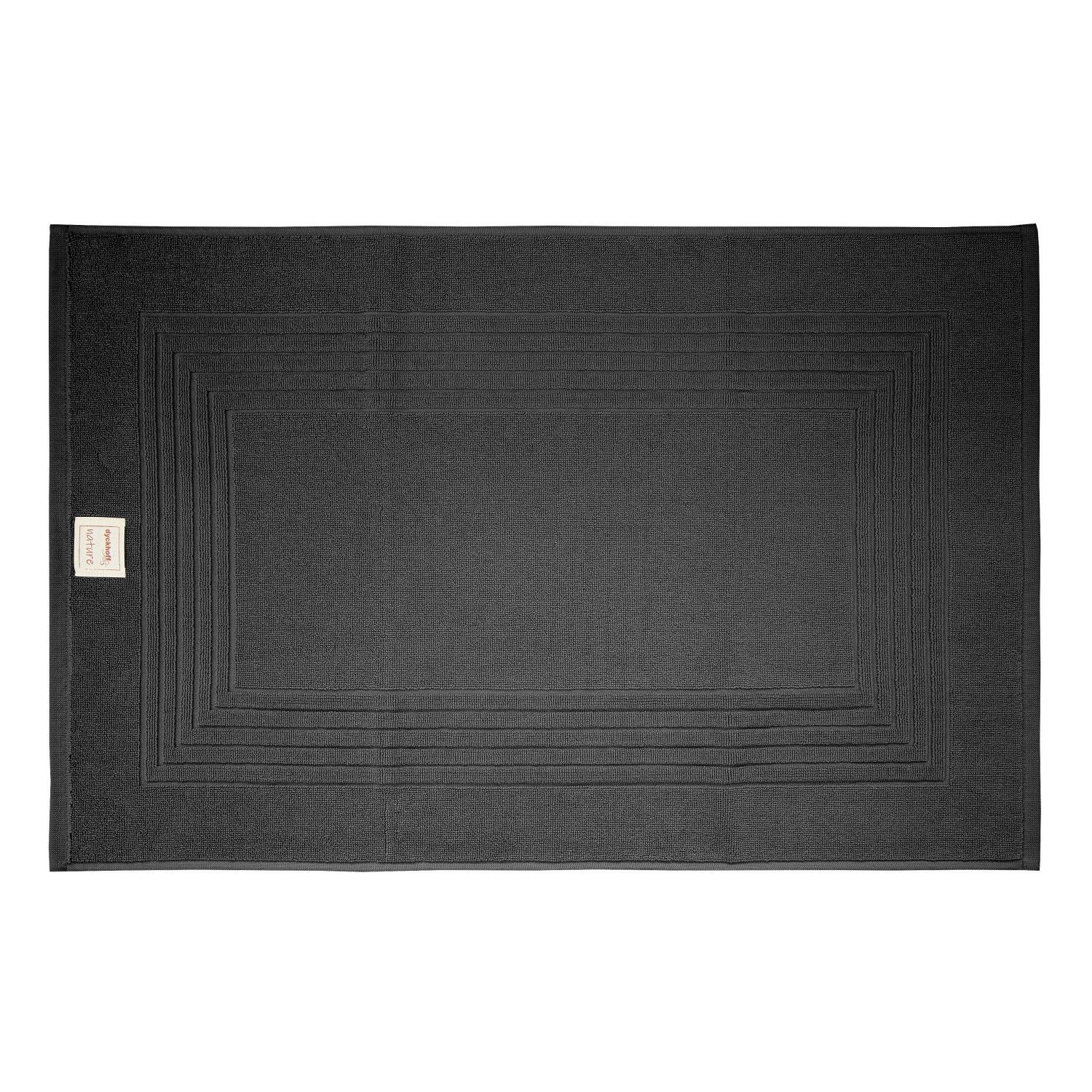 Dyckhoff Badvorlegerset Nature Anthrazit 50 x 80 cm 3-tlg. günstig online kaufen