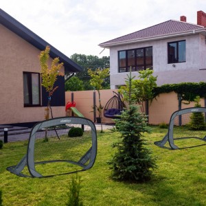 Relaxdays Fußballtore Polyester Glasfaserverstärkter Kunststoff Grau Pop Up 78 cm x 121 cm x 80 cm 1,52 kg