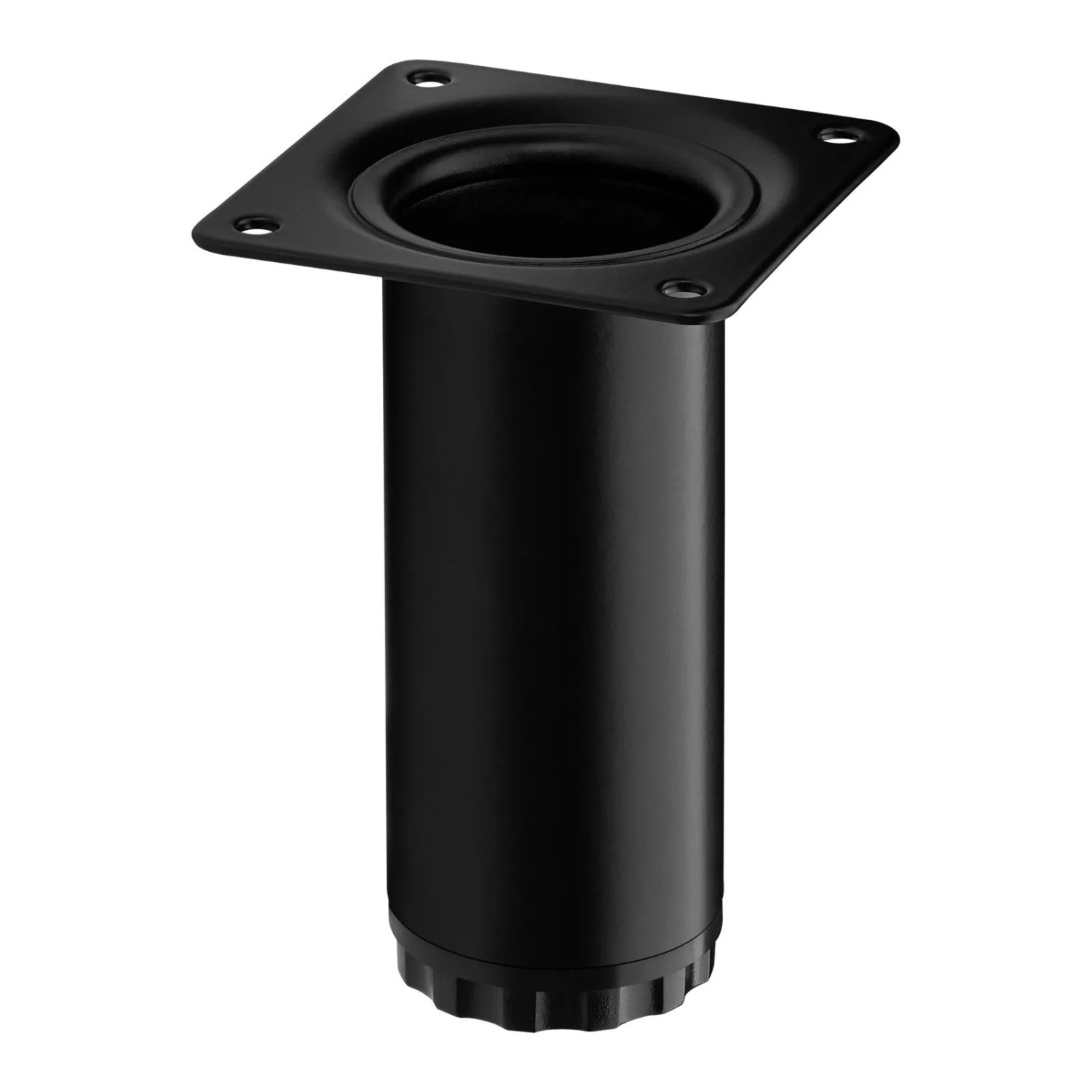 SOTECH Möbelfuß BRAVO Ø40mm Höhe 100 mm Schwarz Matt