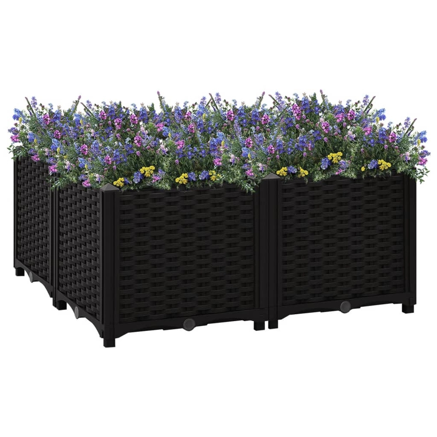 vidaXL Hochbeet 80x80x38 cm Polypropylen 748545