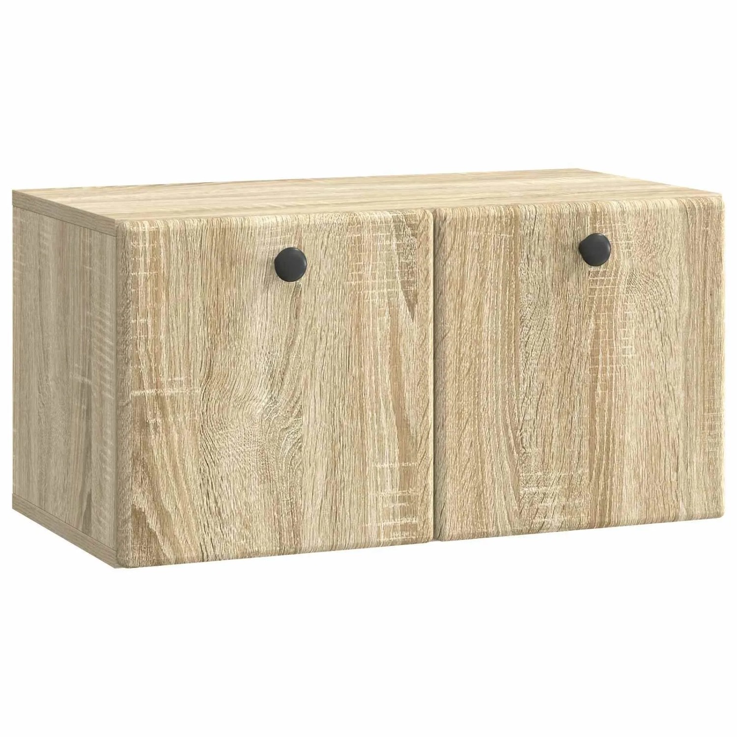 vidaXL Wandmontierter TV-Schrank Sonoma-Eiche 59,5 x 31 x 30 cm 899217