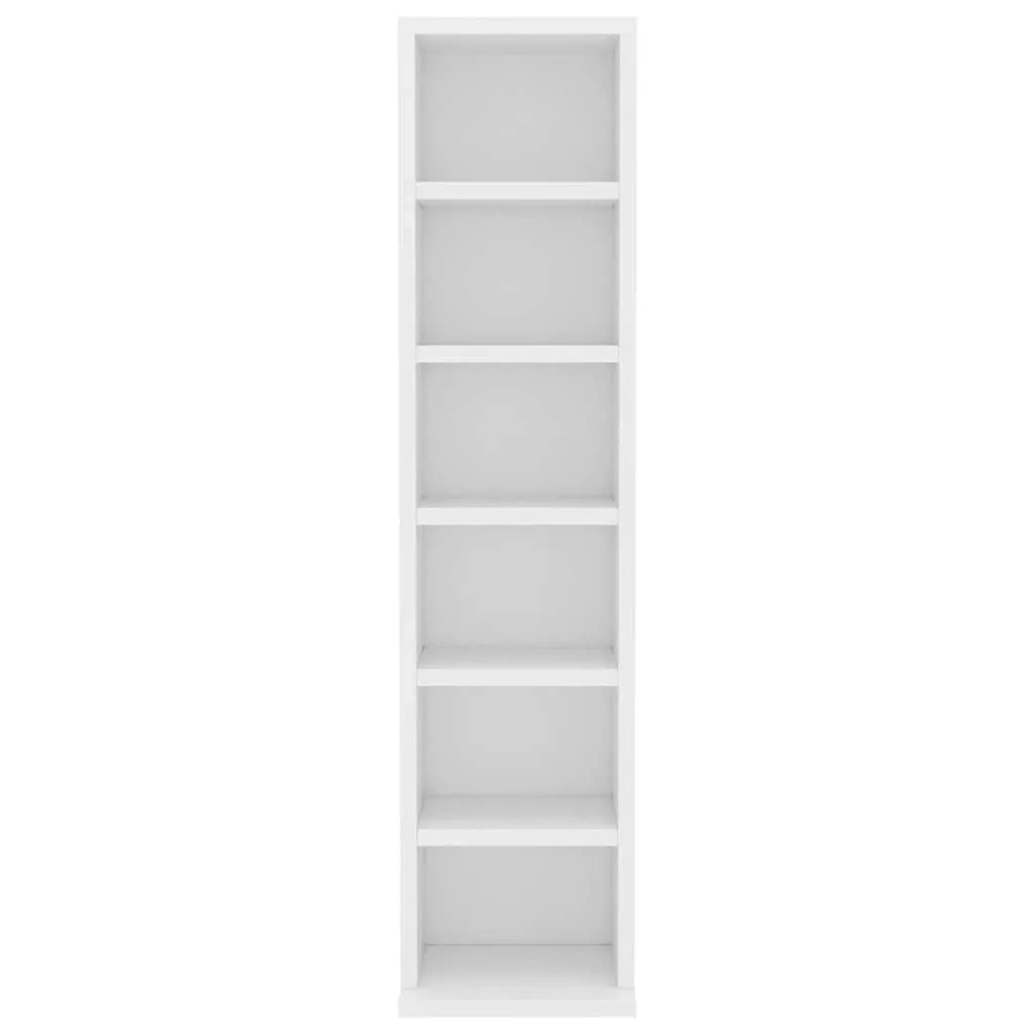 vidaXL CD-Schrank Weiß 21x20x88 cm Holzwerkstoff 800351_4