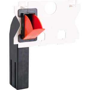 Sanicomfort Einwurfschacht für Reinigungswürfel, Zubehör für Spülkästen.