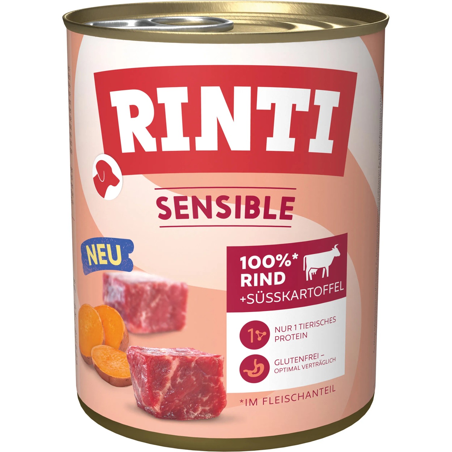 Fabelhafte Nassfutter Rinti Test Bild