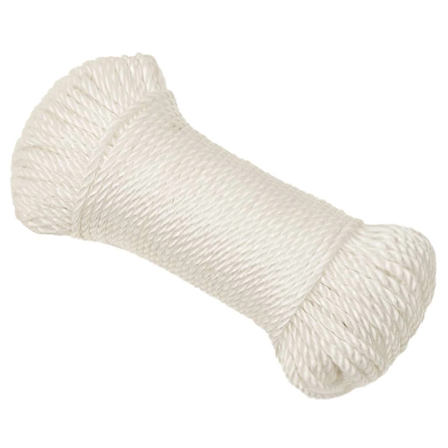 vidaXL Arbeitsseil Weiß 3 mm 25 m Polypropylen 153035