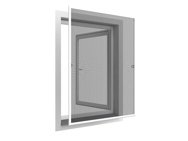 Easy Life Insektenschutz-Fenster Basic Alu Weiß 100 cm x 120 cm kaufen bei  OBI