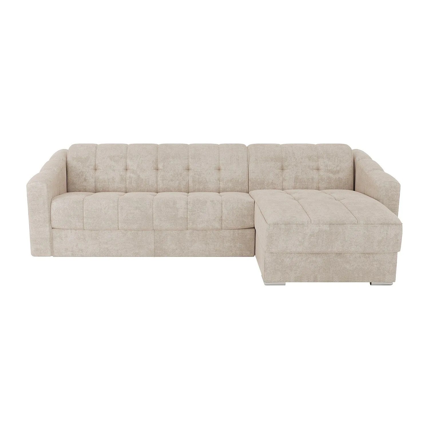Vente-unique Schlafsofa Darielo Beige 275 cm
