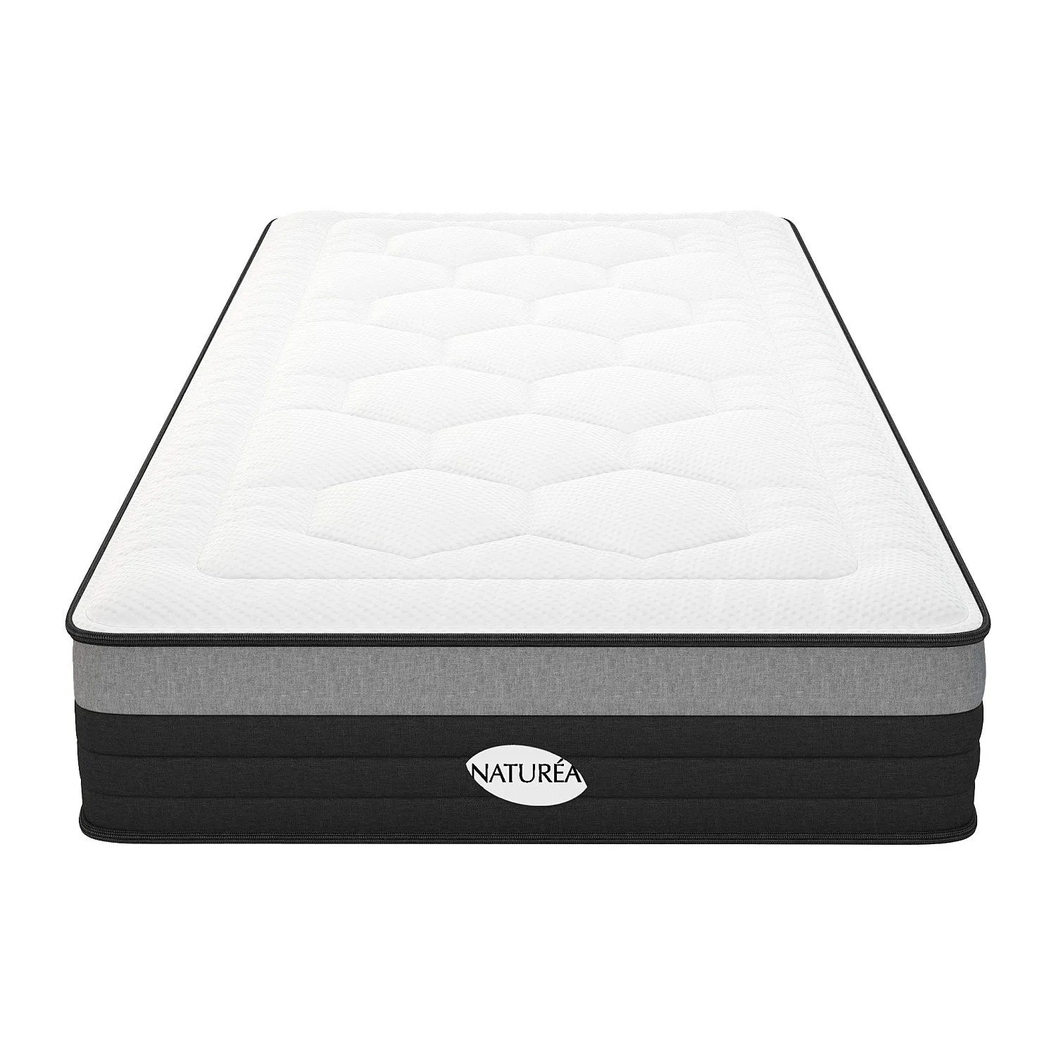 Vente-unique Standardmatratze Amarante Weiß 200 cm
