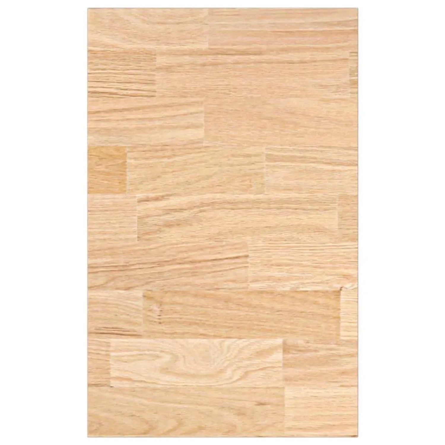 vidaXL Küchenarbeitsplatte 40x63,5x2,7 cm Massivholz Eiche Rechteckig 4008995