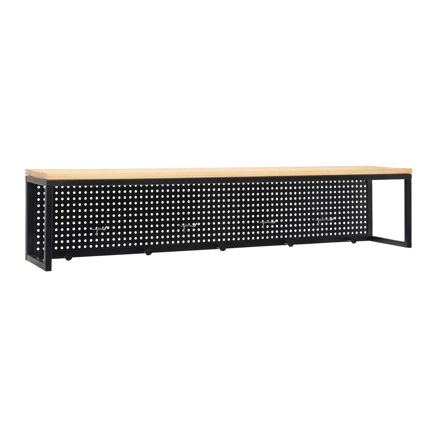 Bessagi Home Garderobe Lorenzo ca. 110x22 cm Metall/Kiefer