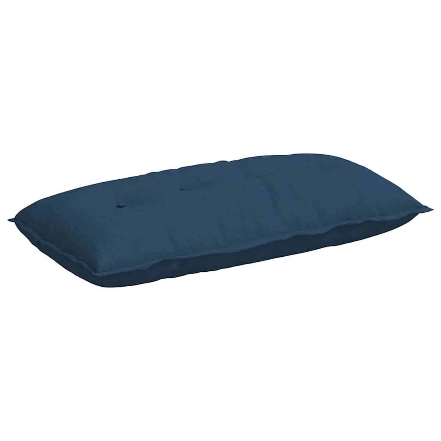 vidaXL Rückenkissen Blau 100 x 19 x 50 cm Stoff 42014752