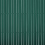 Blickdichter, grüner PVC Sichtschutzzaun (150x300cm) für Garten und Balkon.