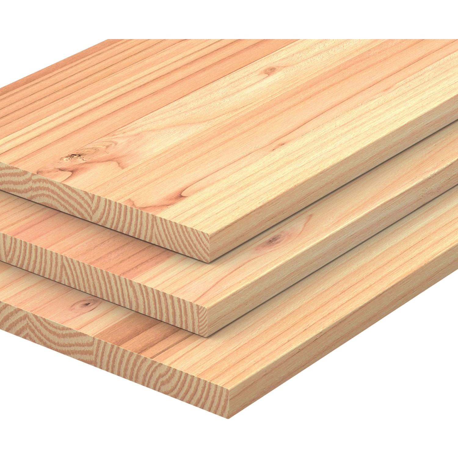 Leimholzplatte Douglasie 120 cm x 40 cm x 1,8 cm