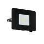 Eglo LED-Außenstrahler Faedo 3, schwarz, 13,5x17,5 cm. Wandstrahler aus Aluminiumguss mit LED-Leuchtfläche.