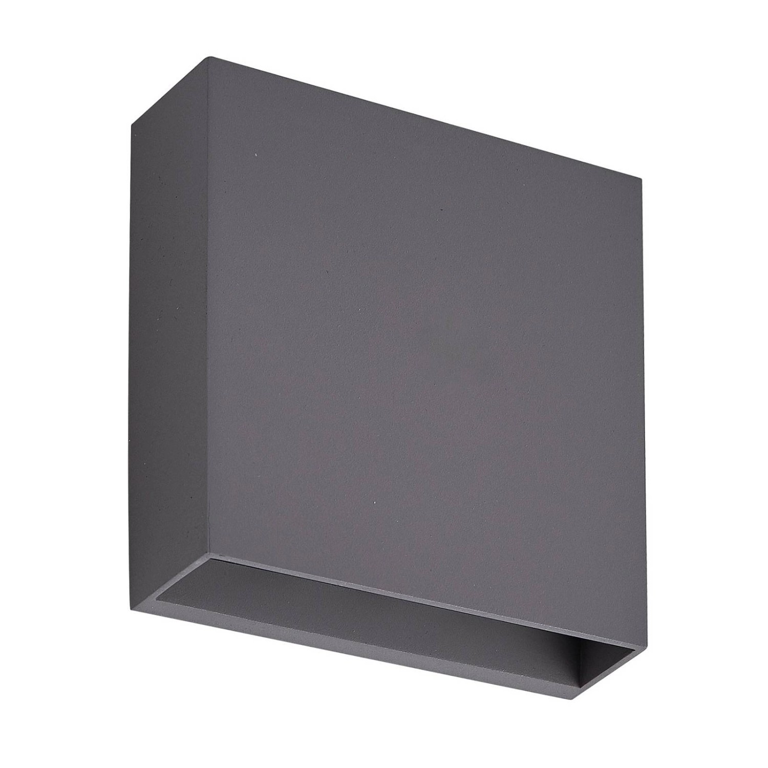 Lindby LED Wandleuchte Außen Ugar 9949062 Modern in Schwarz 1-flammig