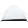 Weißes Furnicato Kuppel-Campingzelt mit Verdunkelung. Geräumiges 4-Personen-Zelt für Camping & Outdoor.