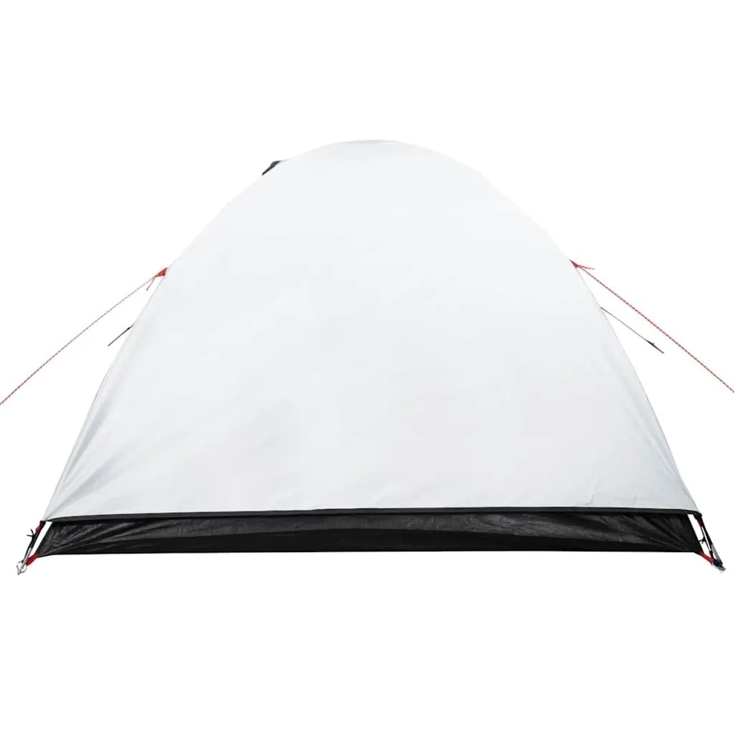 Weißes Furnicato Kuppel-Campingzelt mit Verdunkelung. Geräumiges 4-Personen-Zelt für Camping & Outdoor.