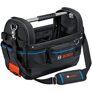Bosch Professional Werkzeugtasche GWT 20 Set mit 8 Handwerkzeugen und Zubehör.