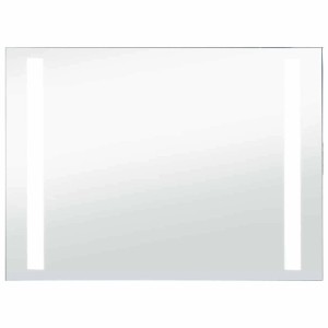 vidaXL Badezimmer-Wandspiegel mit LEDs 100x60 cm 144707