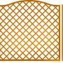 Sichtschutzzaun Nancy, pinienfarben, 180x60cm, Kiefernholz, Rankhilfe für Garten und Terrasse.