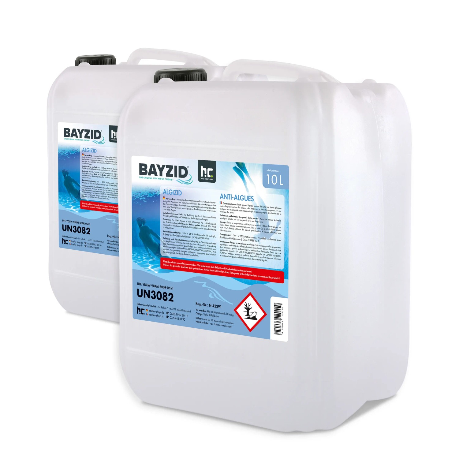 Bayzid Algizid Algenverhütung 2 x 10l