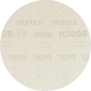Bosch Expert M480 Netzschleifblatt, Ø 150 mm, K180, 5 Stück, für Exzenterschleifer.