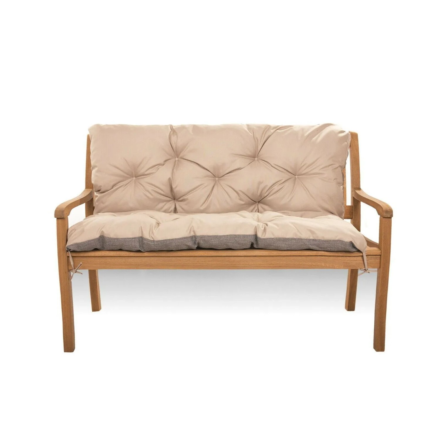 Setgarden Light Outdoor Kissen Bankauflage 100x50x40cm Kissen Für 2-Sitzer Bänke 1tlg Beige_2