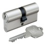 Basi V50 Profilzylinder 30/30 mm mit Schlüssel, verschiedenschließend, für erhöhte Sicherheit.