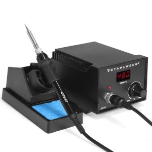 STAHLWERK Lötstation LS22-ST: 22W Lötgerät mit Lötkolben und digitaler Temperaturanzeige.