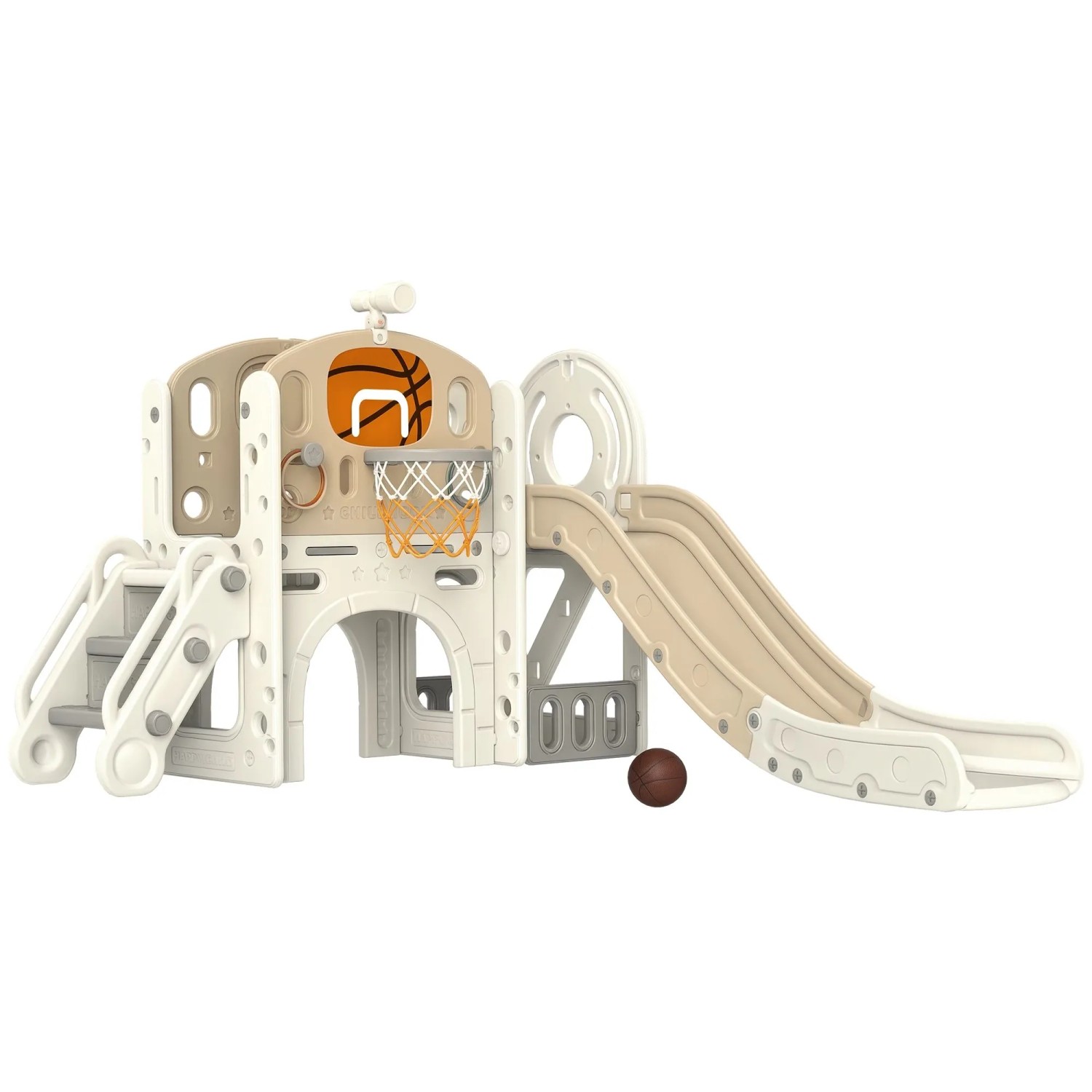 AIYAPLAY Kinderrutsche Kunststoff 186L x 153B x 111H cm