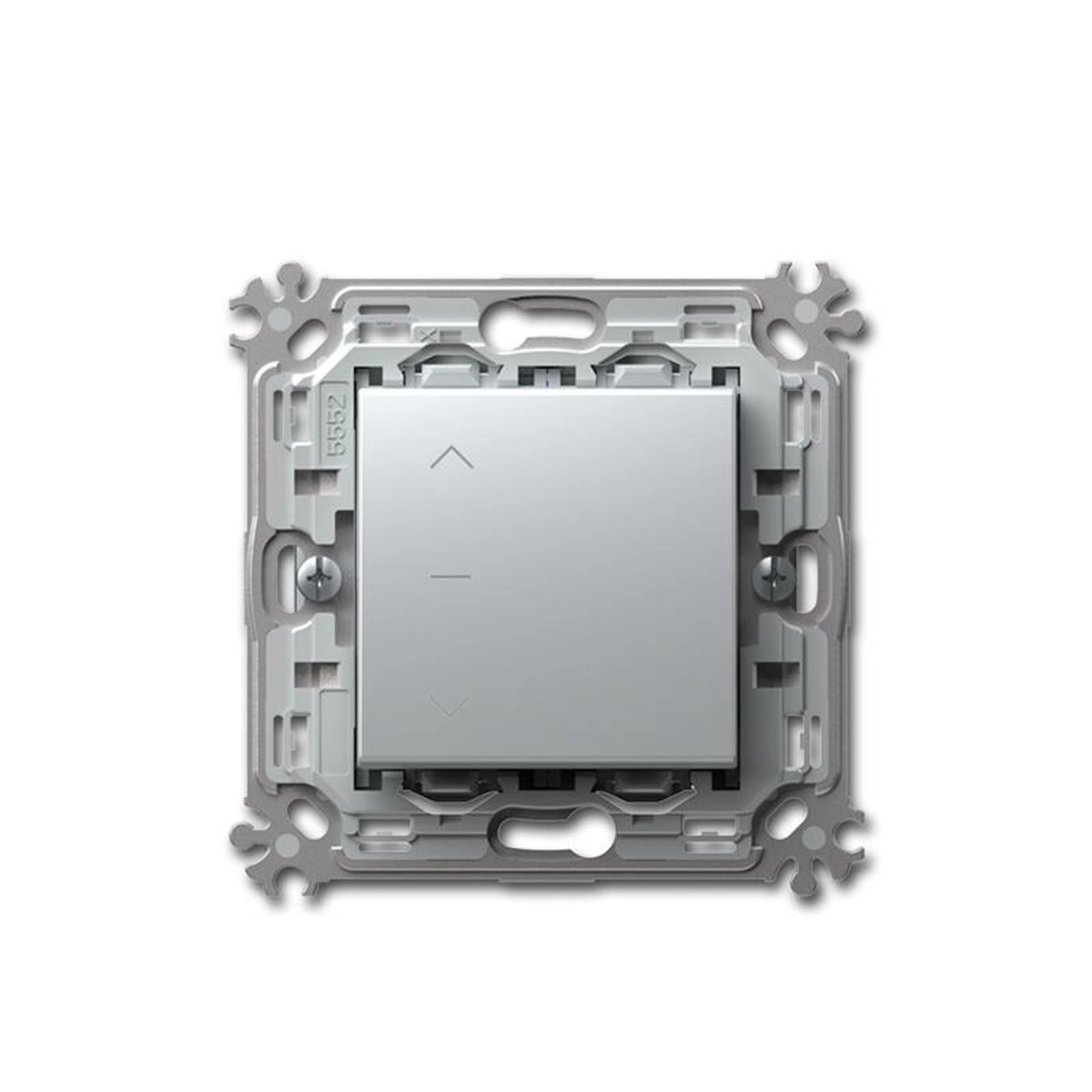 TEM MODUL PLUS Jalousien Schalter Silber 250V16AUP