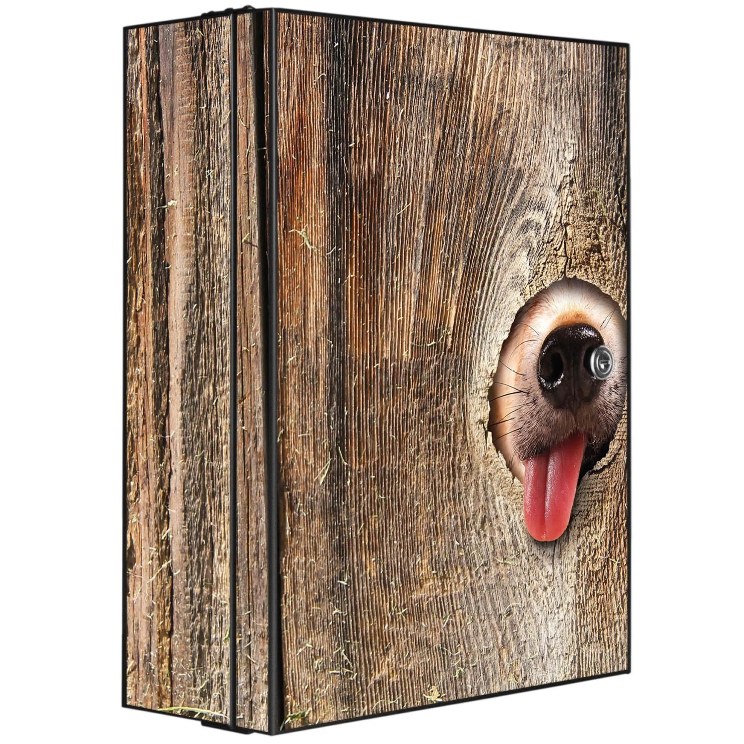 Banjado XXL Medizinschrank Abschliessbar 35x46x15cm Arzneischrank Anthrazit günstig online kaufen