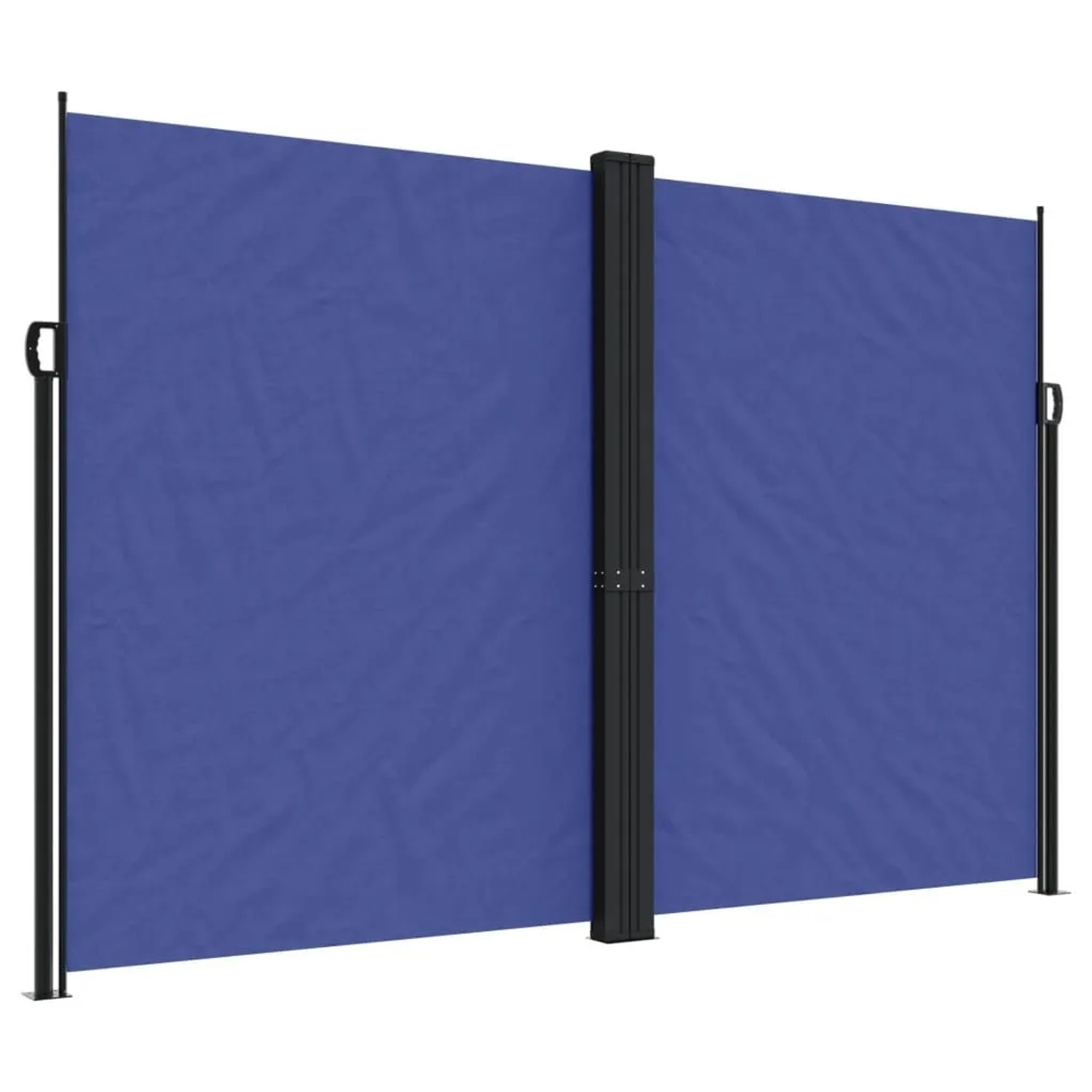 vidaXL Seitenmarkise Ausziehbar Blau 220x1200 cm 4004866