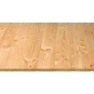 Rauspund aus Douglasie, 21x116x4000 mm, Holz für Böden und Wände.