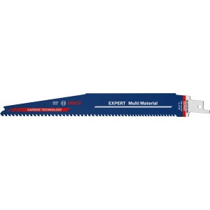Bosch Expert Säbelsägeblatt Multi Material S 1156 XHM, blau, für verschiedene Materialien.