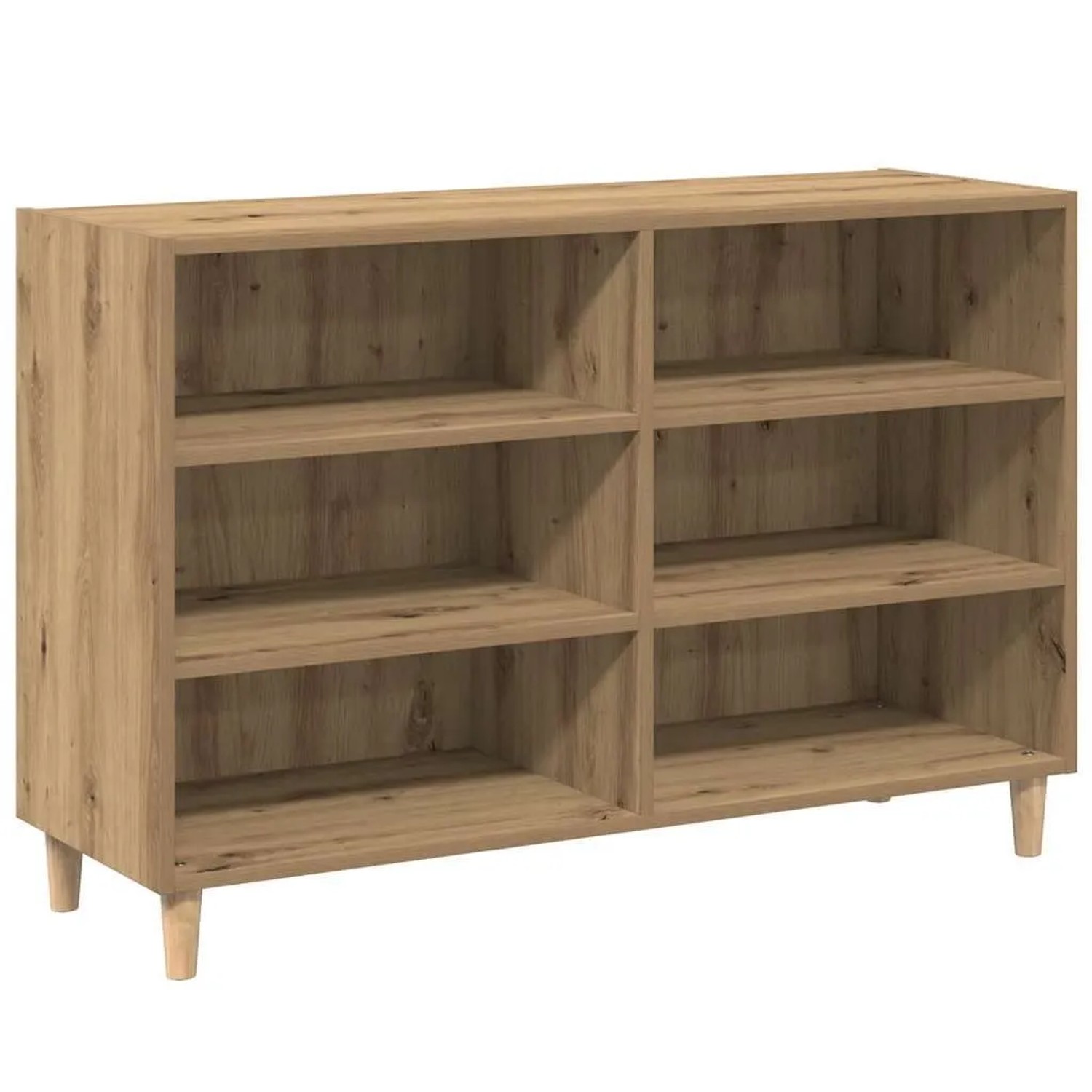 vidaXL Sideboard Artisan-Eiche 103,5x35x70 cm Holzwerkstoff 856451