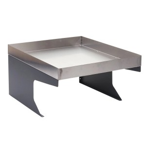 PROREGAL Mähroboter-Garage Mit Pflanzkasten 37x60x70cm Metall Edelstahl Anthrazit