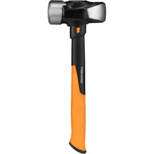 Fiskars Fäustel IsoCore L, 2,2 kg, mit Anti-Vibrationssystem und ergonomischem Griff für Bodenbearbeitung.