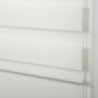 Schöner Wohnen Doppelrollo Tilda, 60x150 cm, Weiß. Lichtdurchlässiges Rollo für Fenster.