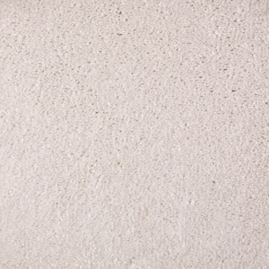 Detailansicht des weißen Teppichbodens Bari als Meterware.