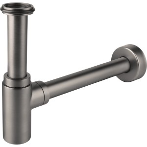 baliv Flaschensiphon DS-3470 in Gun Metal für Waschbecken.