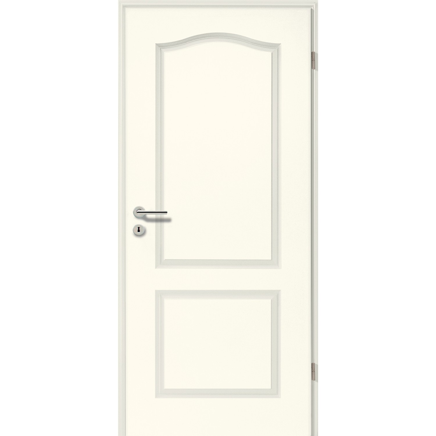 GetaDoor Zimmertür Brillant Classic Typ 4002-B Weißlack 198,5 cm x 86 cm DIN R
