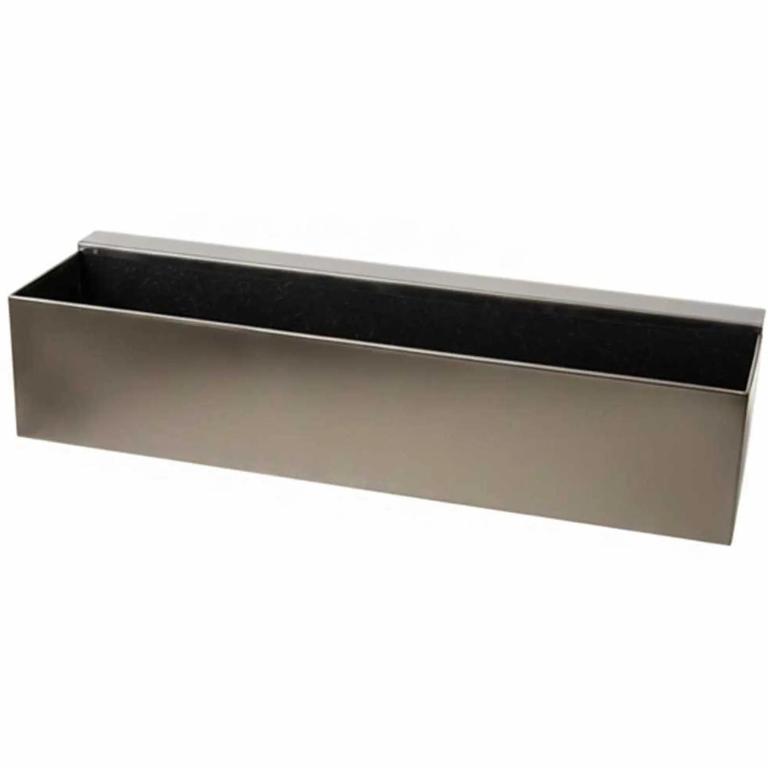 Vivanno Blumenkasten Binox 80 cm x 22 cm x 17 cm Edelstahl Gebürstet